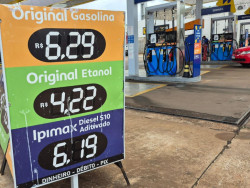 Preço médio da gasolina comum em Dourados é de R$ 6,27, mostra pesquisa do Procon