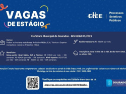 Prefeitura prorroga inscrições para estágio com bolsas de até R$ 1,1 mil