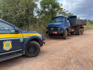 Caminhão furtado de empresa em Dourados é recuperado em São Gabriel do Oeste