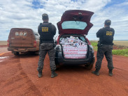 Jovem colide carro com carga de cigarros que buscou em Pedro Juan Caballero