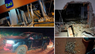 Explosivos usados em assalto a banco na fronteira foram fabricados no Brasil