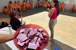 Ações de conscientização e cuidados com a saúde da mulher são desenvolvidas em presídios de MS