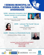 I Semana Municipal da Pessoa Surda começa nesta quarta em Dourados