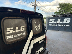 Foragido com 10 passagens policiais é preso pela Polícia Civil em Três Lagoas