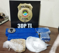 Quatro pessoas são presas por tráfico e associção para o tráfico em Três Lagoas
