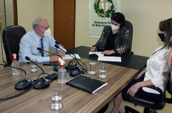 Agepen e Defensoria Pública firmam parceria para aperfeiçoar salas virtuais