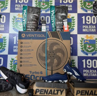 Homem é preso após invadir residência e furtar objetos em Ponta Porã