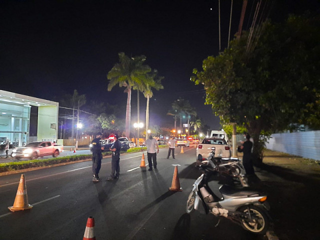 Operações de blitz estão sendo realizadas pela cidade com o apoio da Polícia Militar, Agetran (Agência Municipal de Trânsito) e Guarda Civil Municipal (Imagem: Assessoria)