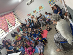 Parceria incentiva leitura e criatividade para crianças da Rede Municipal em Dourados