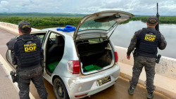 Casal é preso em rodovia federal levando quase 150 quilos de drogas para o Paraná