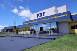 Em área doada pela prefeitura, PRF inaugura dia 25, em Dourados, a maior delegacia do Brasil