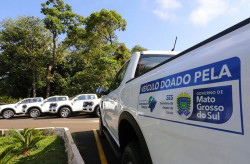 Para fortalecer ações de vigilância em saúde, Governo entrega veículos para 14 municípios