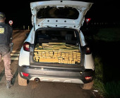 Carro roubado em São Paulo levava 712 quilos de maconha