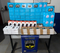 Polícia apreende R$ 30 mil em eletrônicos contrabandeados do Paraguai