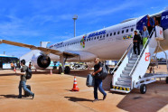 Aeroporto recebe Airbus A320 com capacidade para 174 passageiros