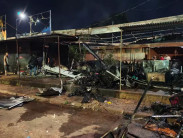 Polícia investiga incêndio que destruiu 4 boxes entre Ponta Porã e Pedro Juan