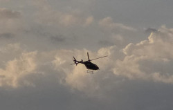 Com apoio de helicóptero, operação conjunta mira o tráfico de drogas em Maracaju