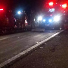 Motociclista bate em capivara, cai na pista e é atropelada por caminhão