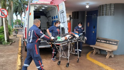 Adolescente é encaminhado ao Hospital da Vida após ser esfaqueado na Jaguapiru