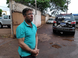 Motorista disse que não sabia da existência da maconha em meio a carga (Imagem: Adilson Domingos)