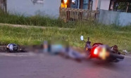 Motociclista é executado com 18 tiros de pistola na fronteira com o Paraguai