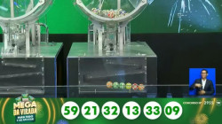 Mega da Virada 2025: veja as dezenas sorteadas para o prêmio de R$ 1,09 bilhão