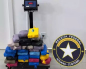 Fiscais da Receita apreendem cerca de 30 quilos de cocaína em tanque de combustível