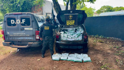 Veículo é apreendido com 700 quilos de agrotóxicos paraguaios no distrito Nova Itamarati