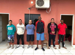 Identificados os seis brasileiros presos por chacina de quatro na fronteira