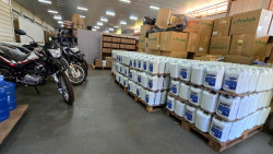 Município garante produtos de limpeza para até 9 meses na rede de saúde