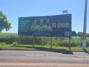 Rodolfo Nogueira mantém outdoor irregular em Itaporã e Justiça determina nova retirada