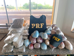 Moradores do estado de SP são presos na região de fronteria com 40 quilos de drogas