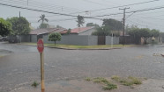 Dourados tem quase 34 milímetros de chuva e temperatura cai 10 graus