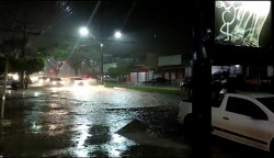 Alerta de chuva forte e rajadas de vento para Dourados e região (Imagem: Reprodução)