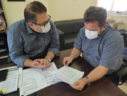 Laudir pede ao prefeito renegociação de débitos de contribuintes