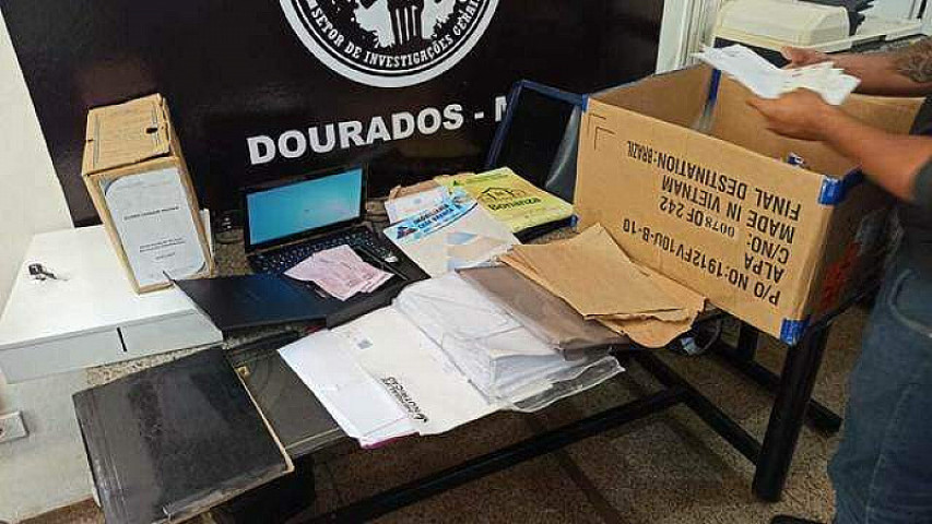 Materiais apreendidos durante as investigações (Imagem: Reprodução)