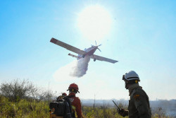 El Niño aumenta risco de fogo no Pantanal e MS prepara estratégica com aeronaves