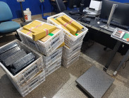 Polícia apreende carro roubado com 220 quilos de maconha na fronteira de MS