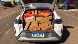 Com longa ficha criminal, homem é preso com 1.289 quilos de maconha em veículo no anel viário