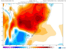 Massa de ar quente se expande e vai levar calor intenso a MS e outros 9 estados