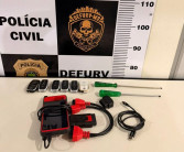 Integrante de grupo especializado em furto de caminhonete Hilux é preso após arrastão