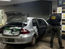 DOF apreende carga de agrotóxicos contrabandeados em Maracaju