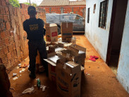 Após denúncia, polícia apreende van e 5 mil pacotes de cigarros em Dourados