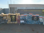 Sete pessoas são pressas com armas e 4 toneladas de maconha no Potreirito