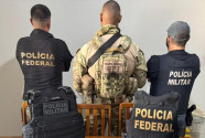 Sargento aposentado da PM é alvo da Polícia Federal em ação de combate ao tráfico de armas