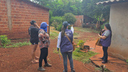 Força-tarefa contra epidemia de chikungunya vistoria 1,5 mil casas nas aldeias