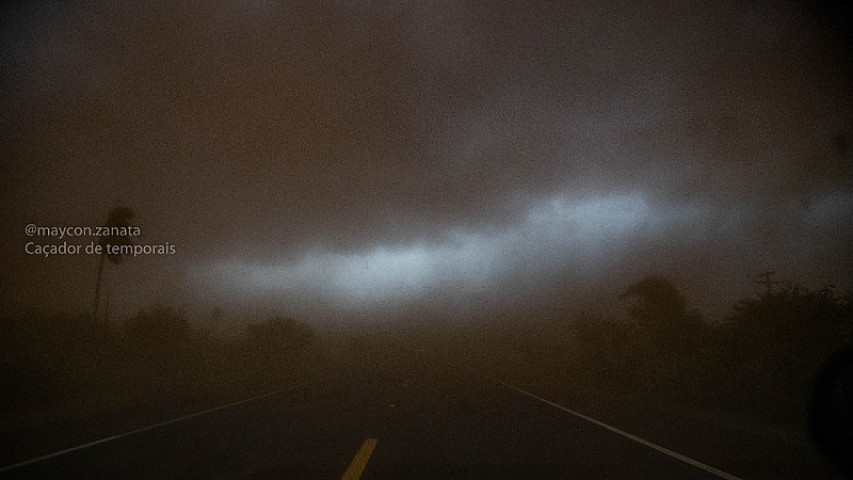 Tempestade pode chegar ao MS neste sábado (23) (Imagem: Maycom Zanata)