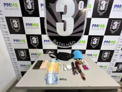 Polícia prende 2 homens por tráfico e resistência após perseguição em Dourados