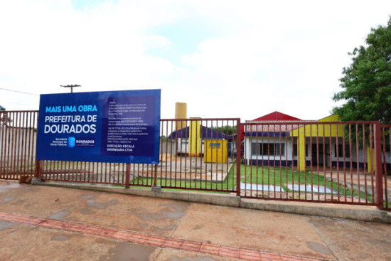 Marçal retoma obras de mais um Centro de Educação que estava abandonado