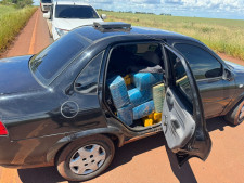 Ação conjunta apreende 745 quilos de droga e prende suspeito em rodovia estadual